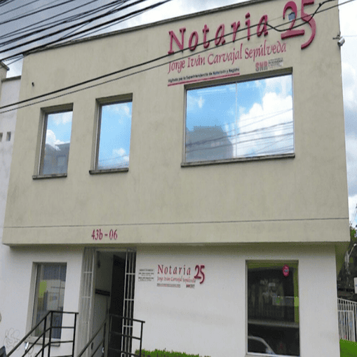 Notaria veinticinco (25) de Medellín