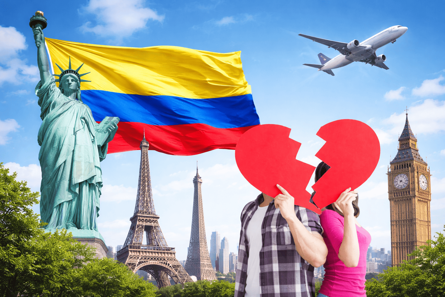 divorcio desde el exterio en Colombia